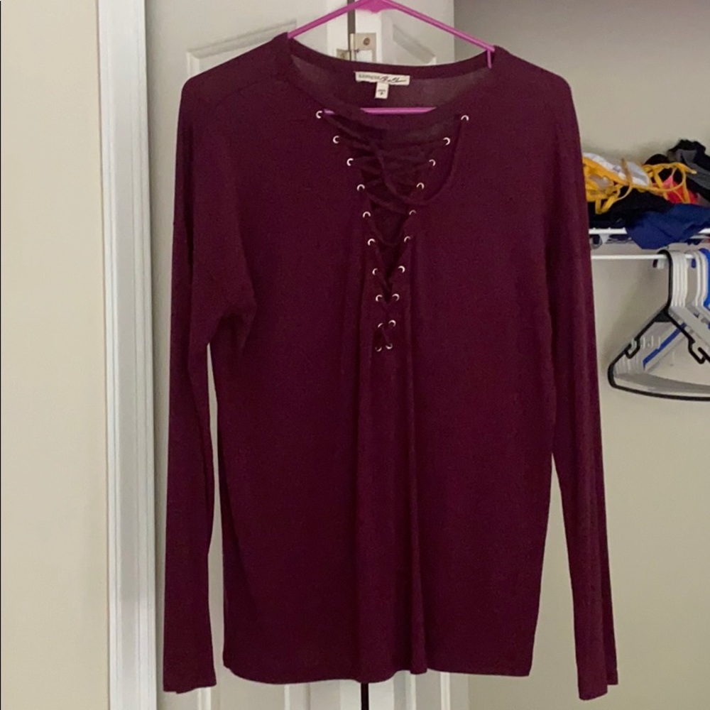 Express Long Sleeve with tie up front